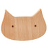 Patère en bois chat bébé