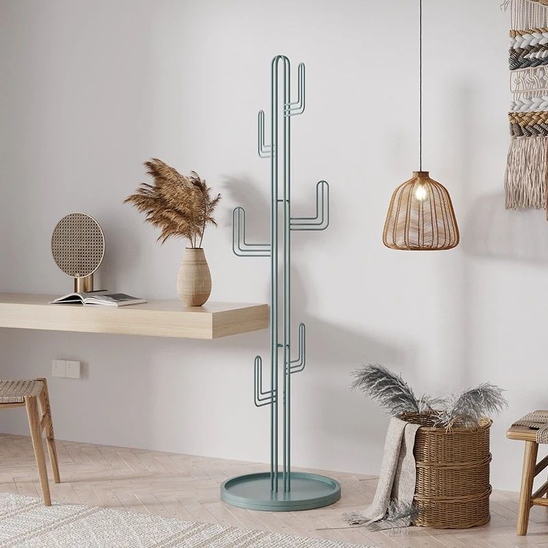 porte manteau cactus design