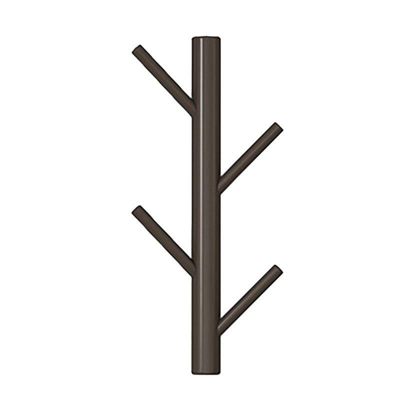 Porte manteau en bois brut mural design