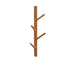 Porte-manteau en bois nordique couleur marron - Portemanteaux