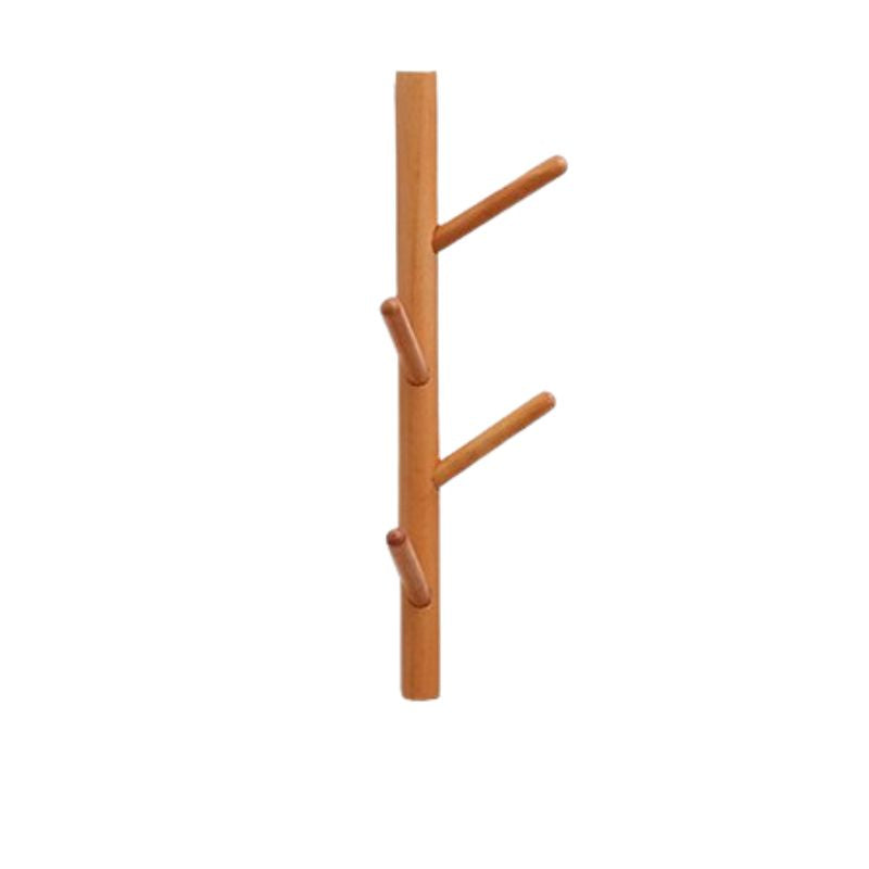    Porte manteau en bois nordique couleur miel
