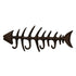 Porte manteau mural industriel design poisson