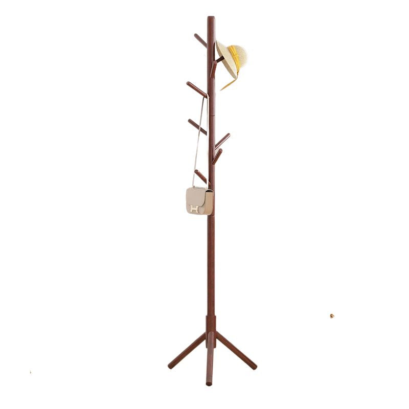 Porte manteau sur pied bois flotte