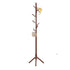 Porte manteau sur pied bois flotte