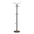 Porte-manteaux-perroquet-design-en-fer-forgé-noir