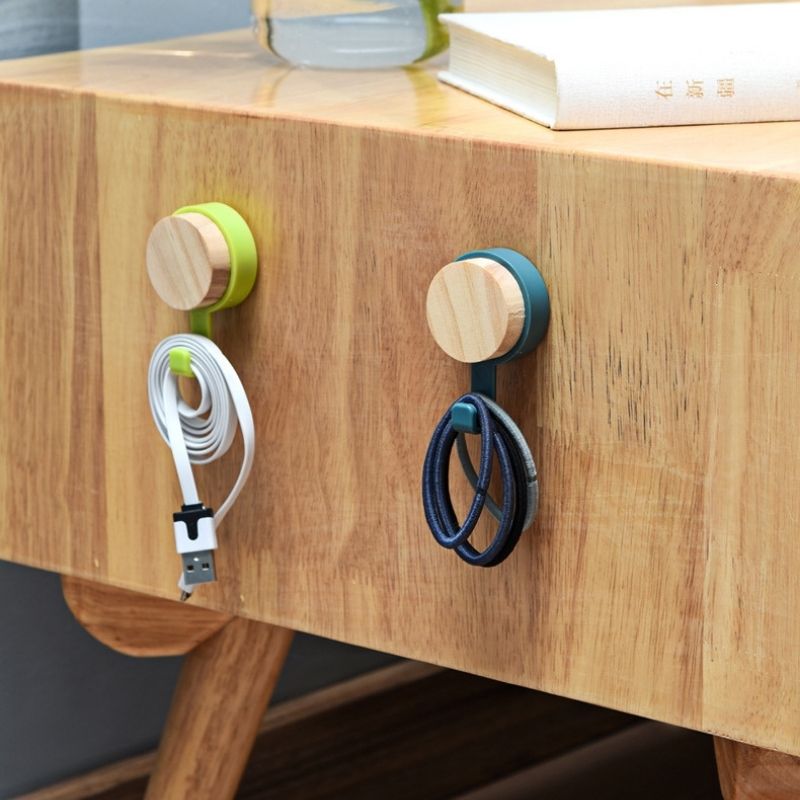 crochet en bois cable