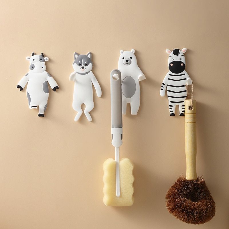 crochet mural sans percer attache