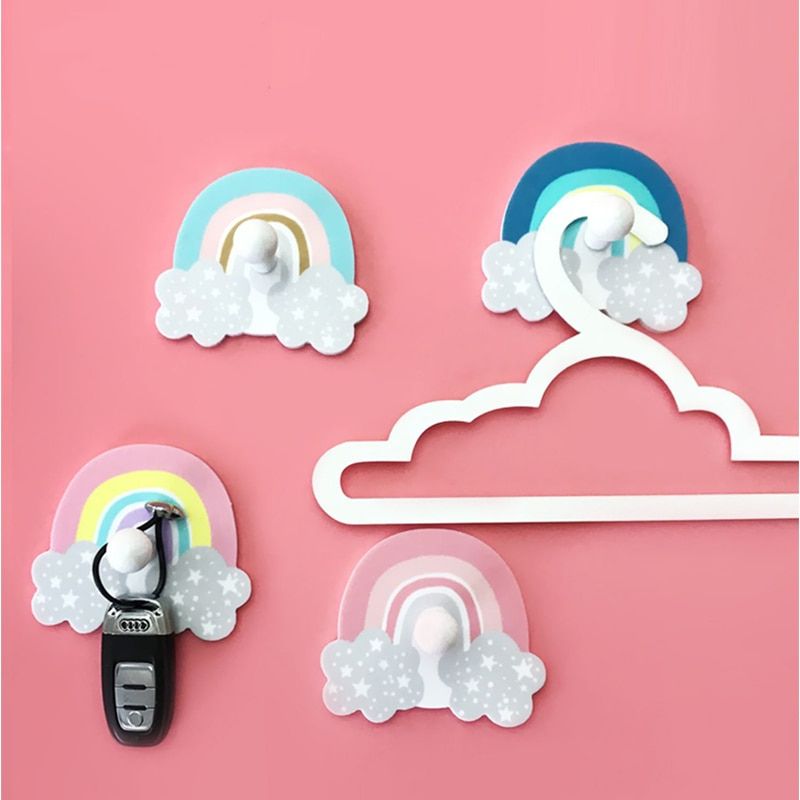 patere arc en ciel enfant