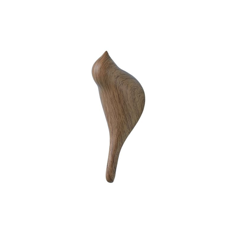 patere oiseau bois individuel