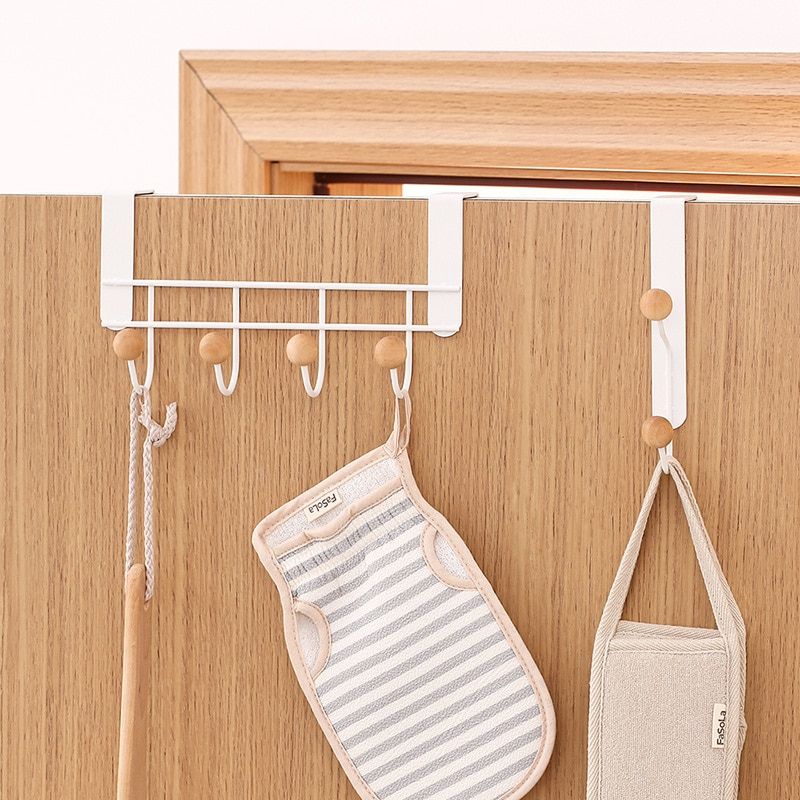 patere pour porte blanc