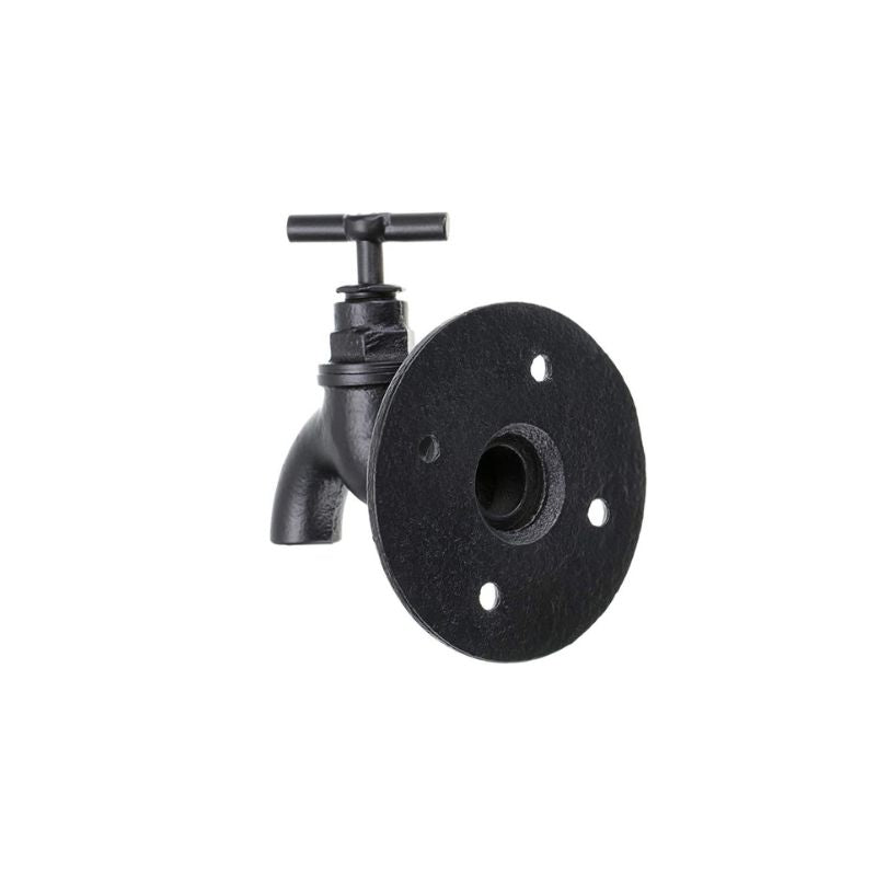 patere style industriel noir