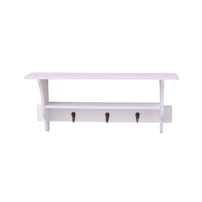porte manteau bois blanc