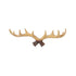 porte manteau cerf