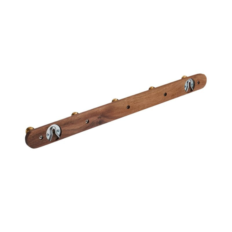 porte manteau mural 50cm bois