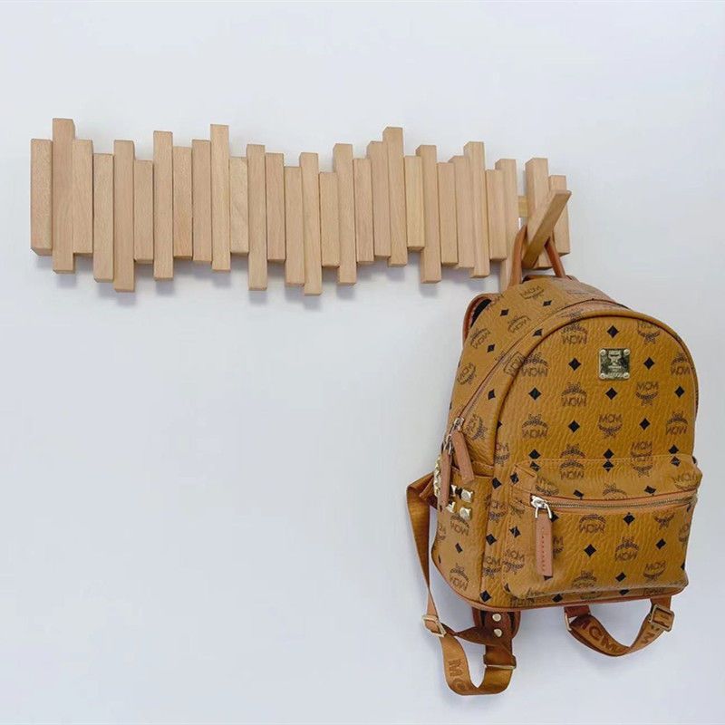 Porte manteau rétractable bambou