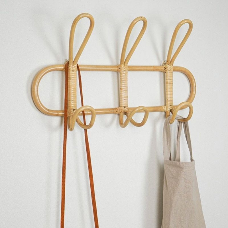 porte manteau rotin osier